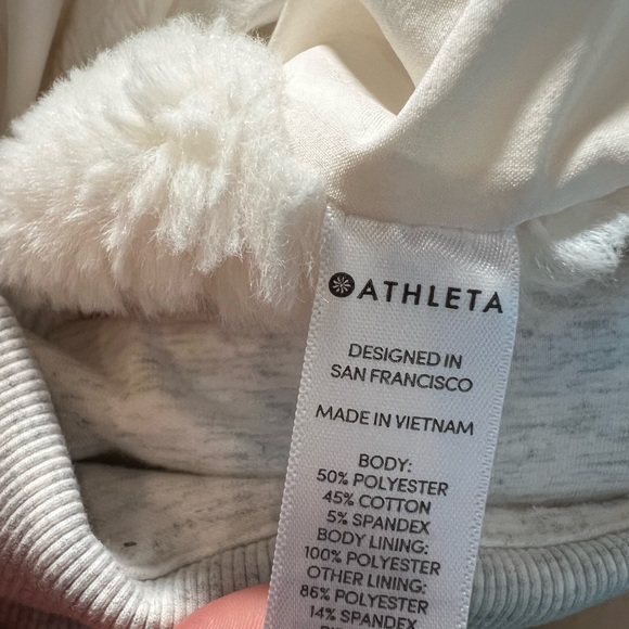 Athleta Full Zip Lined Sweater Jacket- XS - Picture 9 of 9